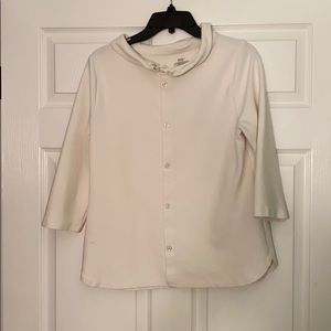 Off White scoop neck sweater